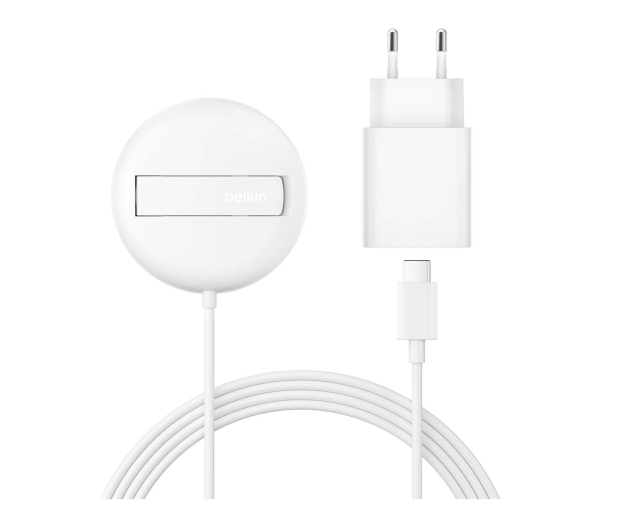Belkin Ładowarka magnetyczna, Qi2 15W, rozkładana, zasilacz 20W, bi - 1363158 - zdjęcie
